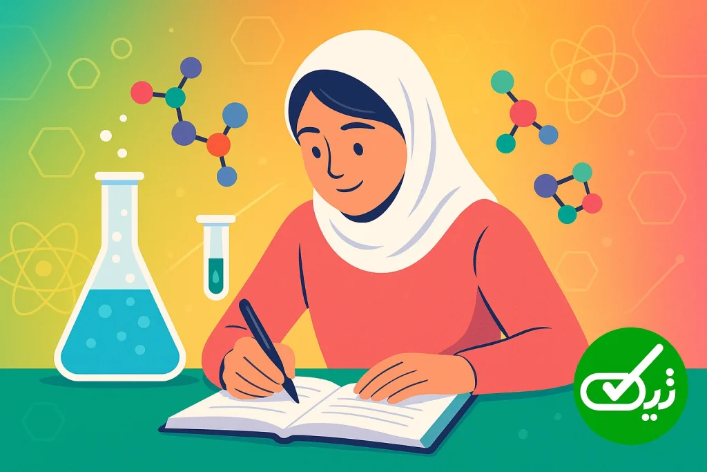 مجموعه سوالات امتحان نهایی شیمی ۳